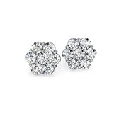 1791 Brilliant Cluster Earrings