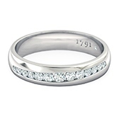 Ignite Channel set Diamond Ring