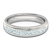 1791 Princess diamond Women's Wedding Ring