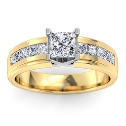 Yellow gold engagement ring engagement rings and diamonds 18kt yellow gold engagement ring