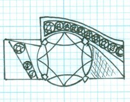 two carat anniversary diamond ring drawing