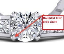 AH Hui Round Brilliant Diamond Ring in 18kt White Gold AU