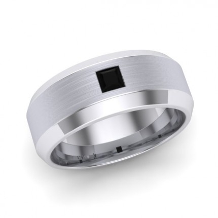 Luke Vella Wedding Ring Band in Platinum 950 AU - Main View