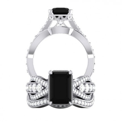 Nichole Vella Wedding Ring Diamond Band in Platinum 950 AU