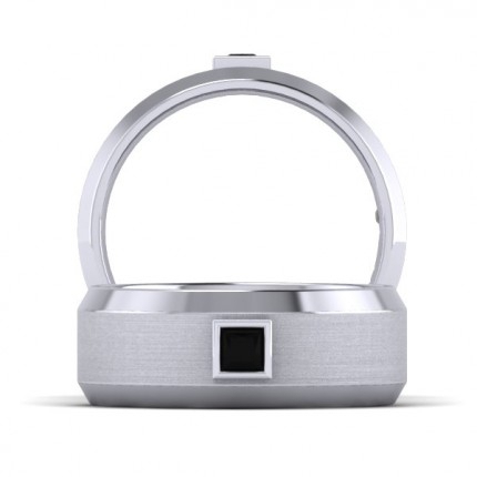 Luke Vella Wedding Ring Band in Platinum 950 AU