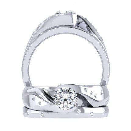Custom Wedding Band for Natalie in Platinum 950 AU