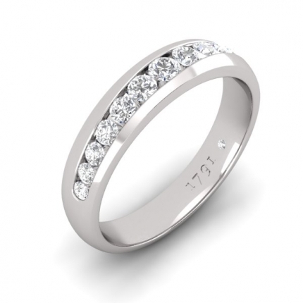 AH_Johnson Diamond Ring in Platinum 950 AU - Main View