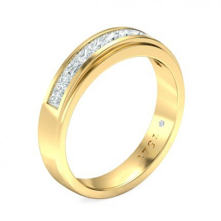 1791 Princess Celebration Ring in 18kt Yellow Gold AU - Main View
