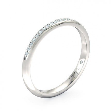 Maia Celebration Ring in 18kt White Gold AU - Main View
