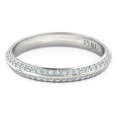 1791 Solitaire Celebration Ring in 18kt White Gold