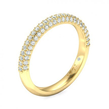 Passione Celebration Ring in 18kt Yellow Gold AU - Main View