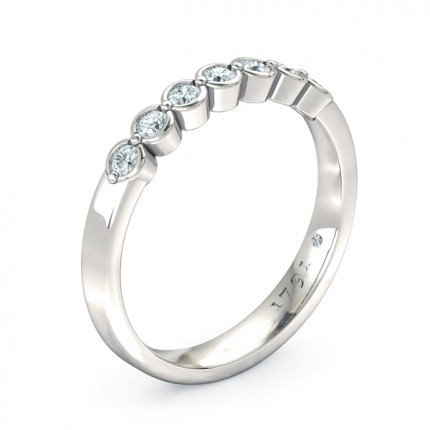 Fiducia Celebration Ring in 18kt White Gold AU - Main View