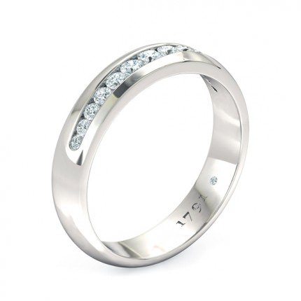 Ignite Diamond Ring in 18kt White Gold AU - Main View