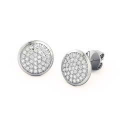 Passione Diamond Earrings in Platinum 950
