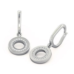 Bella Diamond Earrings in Platinum 950