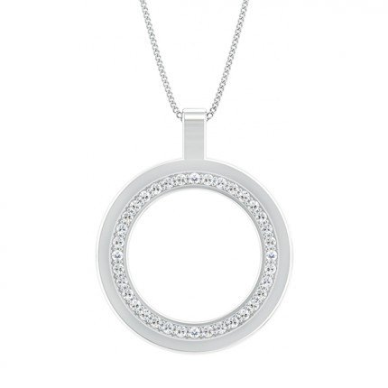 Bella Diamond Necklace in Platinum 950 AU