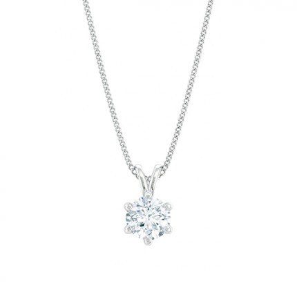 1791 Classic Round Brilliant Diamond Necklace in Platinum 950 AU
