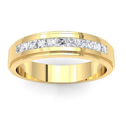 1791 Princess Band Wedding Band in 18kt Yellow Gold AU