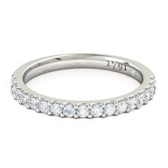 1791 Classic Women's Wedding Band in 18kt White Gold