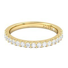 1791 Classic Women's Wedding Band in 18kt Yellow Gold
