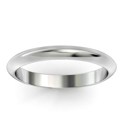 1791 Wedding Band in Platinum 950 AU