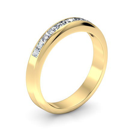 Elena Wedding Band in 18kt Yellow Gold AU - Main View