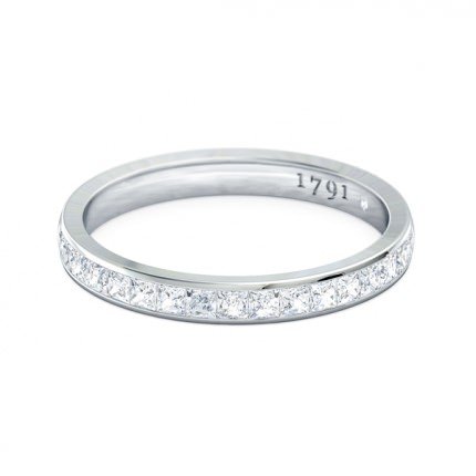 La Lucia Women's Wedding Band in Platinum 950 AU