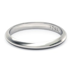 1791 Cluster Women's Wedding Band in 18kt White Gold