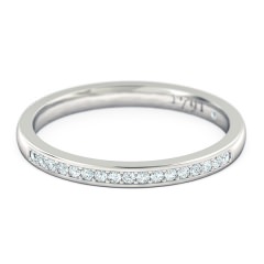 Spellbound Women's Wedding Band in Platinum 950
