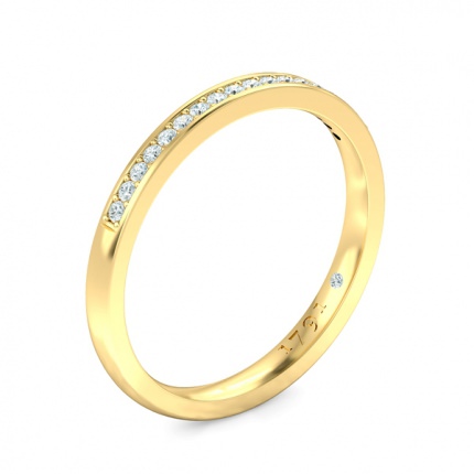 Spellbound Women's Wedding Band in 18kt Yellow Gold AU - Main View