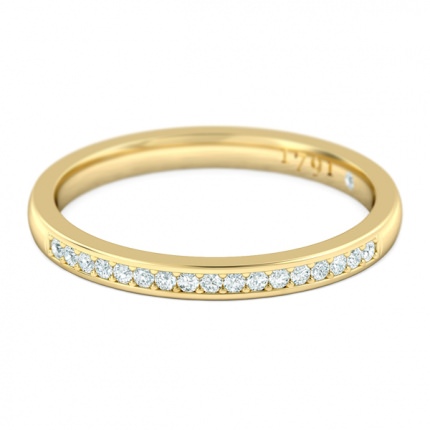 Spellbound Women's Wedding Band in 18kt Yellow Gold AU