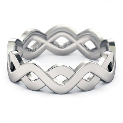 Felicita Men's Wedding Band in Platinum 950 AU