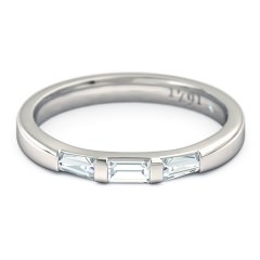 Speranza Women's Wedding Band in 18kt White Gold