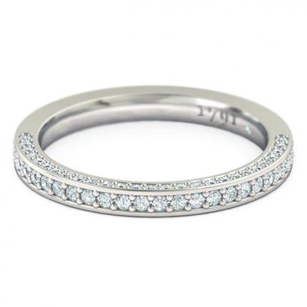 Sempre Women's Wedding Band in Platinum 950 AU