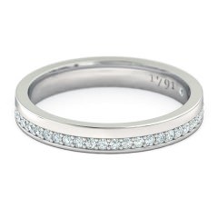 Bella Women's Wedding Band in Platinum 950